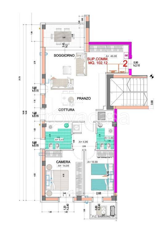 appartamento in vendita a Loreto