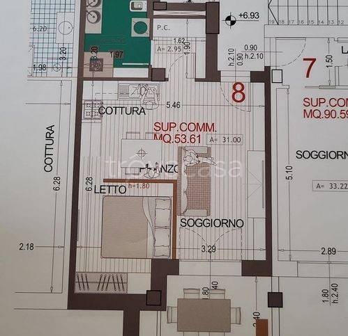 appartamento in vendita a Loreto