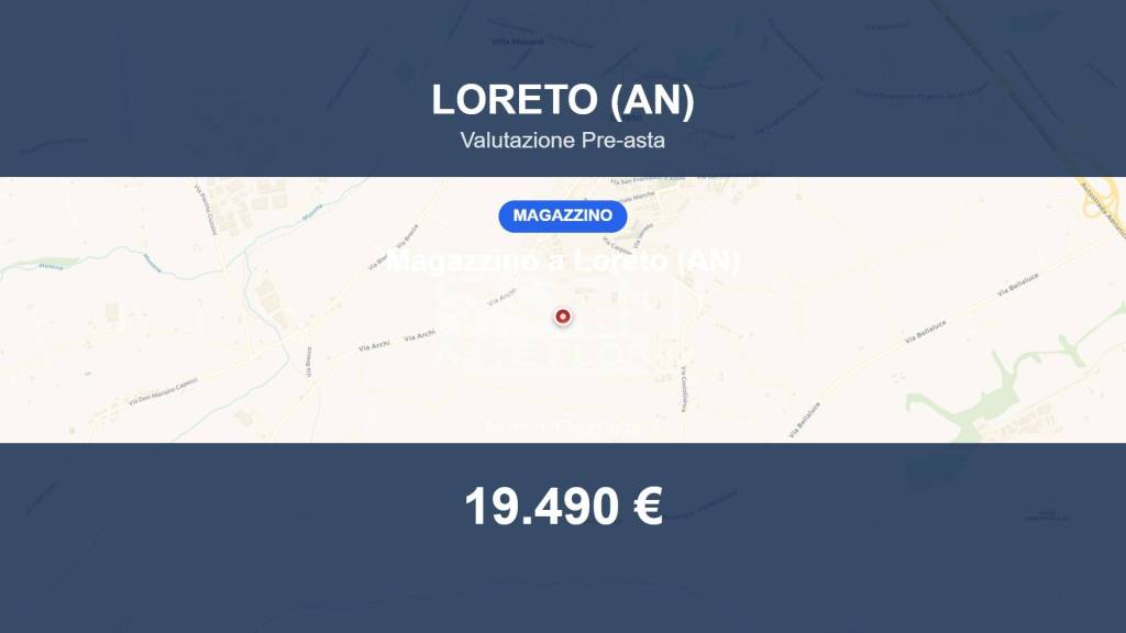 locale commerciale in vendita a Loreto