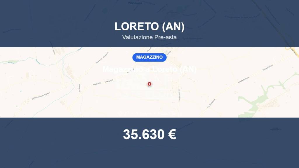 locale commerciale in vendita a Loreto in zona Villa Musone