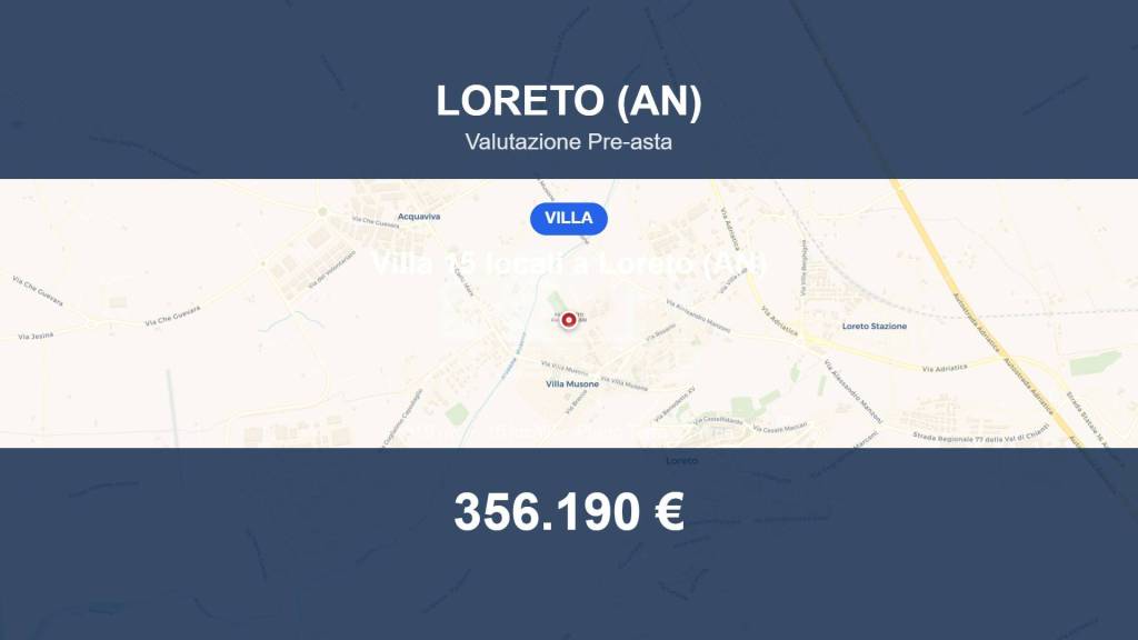 casa indipendente in vendita a Loreto in zona Villa Musone