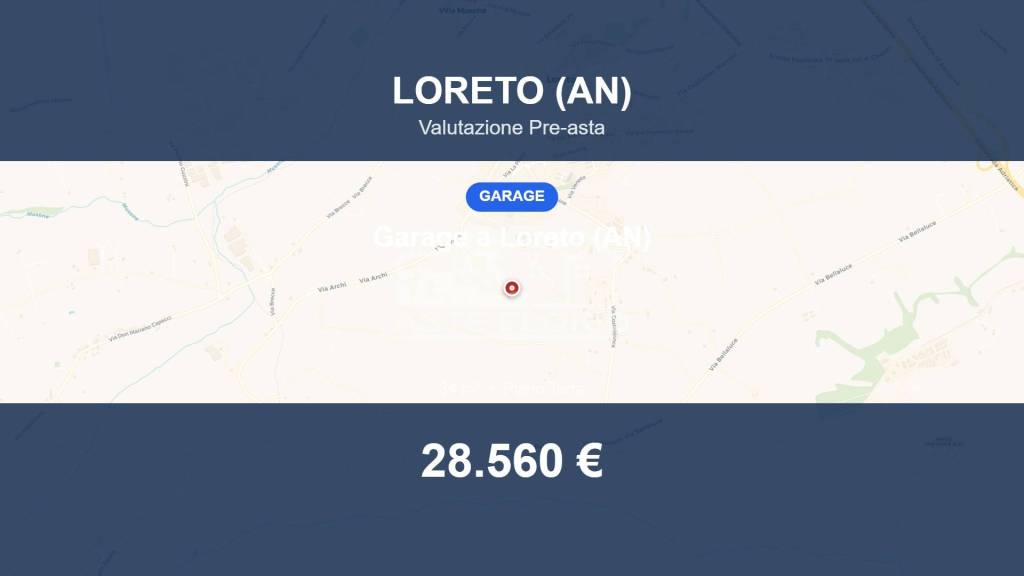 box auto in vendita a Loreto in zona Villa Musone