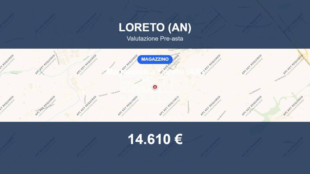 locale commerciale in vendita a Loreto in zona Costabianca