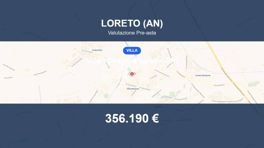 casa indipendente in vendita a Loreto in zona Villa Musone