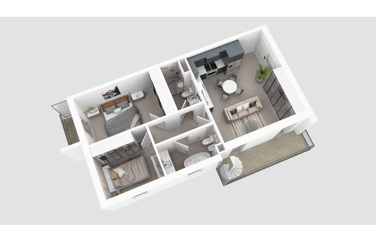 appartamento in vendita a Maiolati Spontini in zona Moie