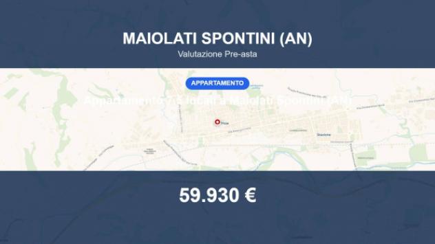 appartamento in vendita a Maiolati Spontini in zona Moie