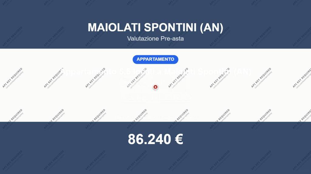 appartamento in vendita a Maiolati Spontini in zona Moie