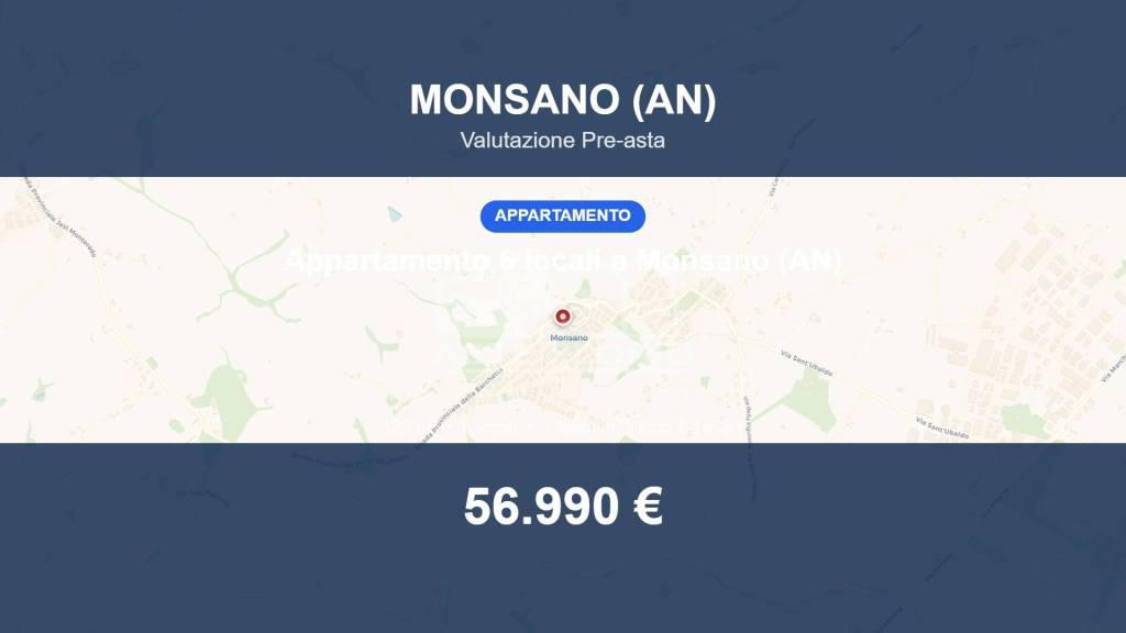 appartamento in vendita a Monsano in zona Santa Maria