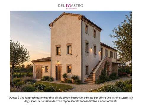 casa indipendente in vendita a Monsano in zona Santa Maria