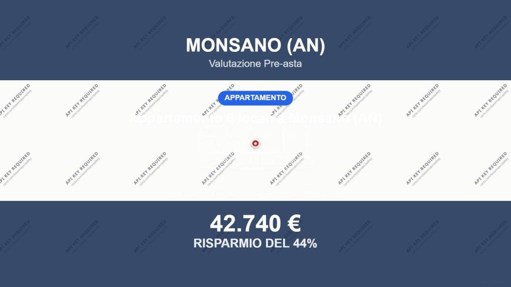 appartamento in vendita a Monsano in zona Santa Maria