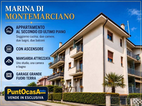 appartamento in vendita a Montemarciano in zona Marina