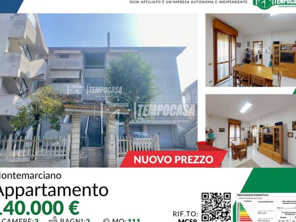 appartamento in vendita a Montemarciano in zona Marina