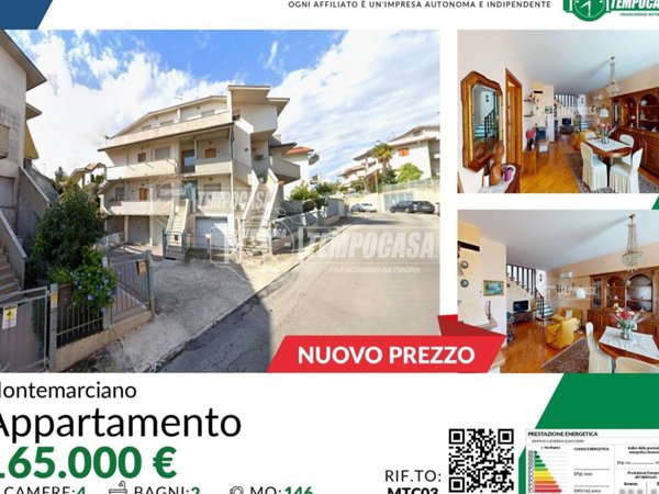 appartamento in vendita a Montemarciano in zona Marina