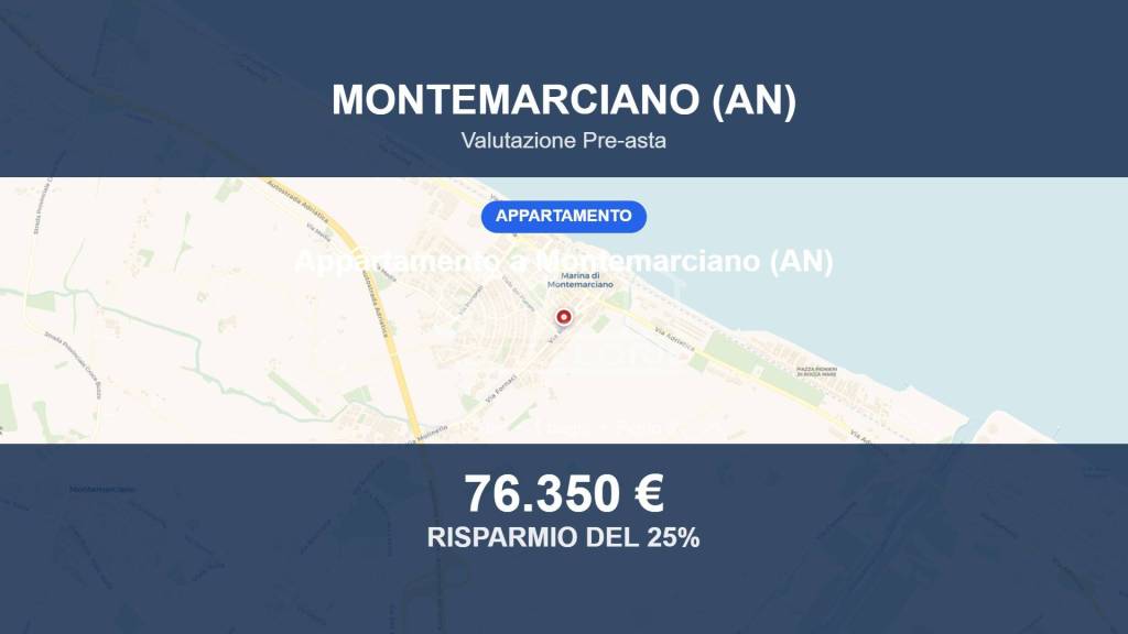 appartamento in vendita a Montemarciano in zona Marina