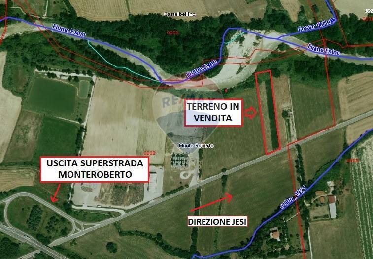 terreno agricolo in vendita a Monte Roberto in zona Pianello Vallesina