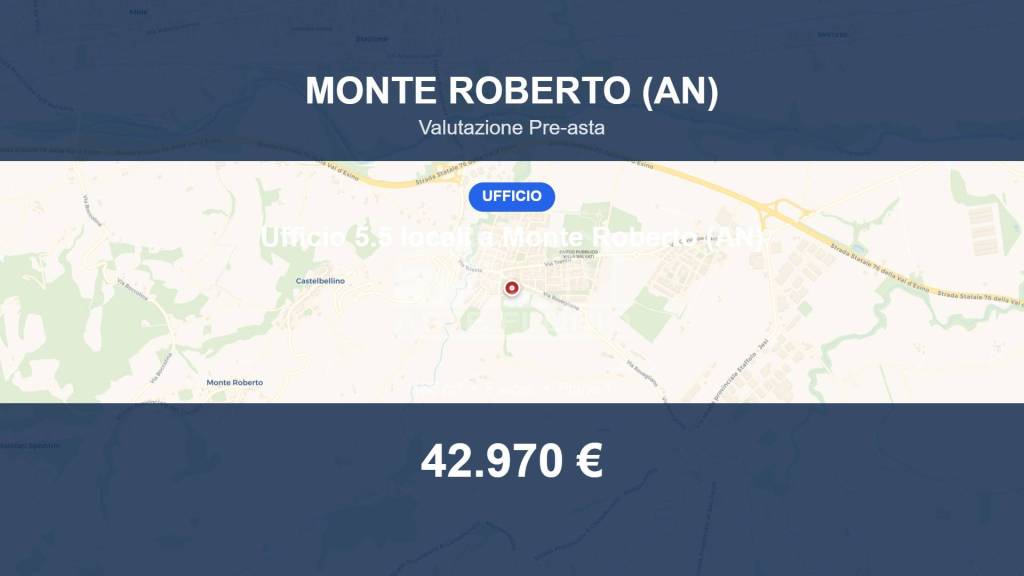 ufficio in vendita a Monte Roberto in zona Pianello Vallesina
