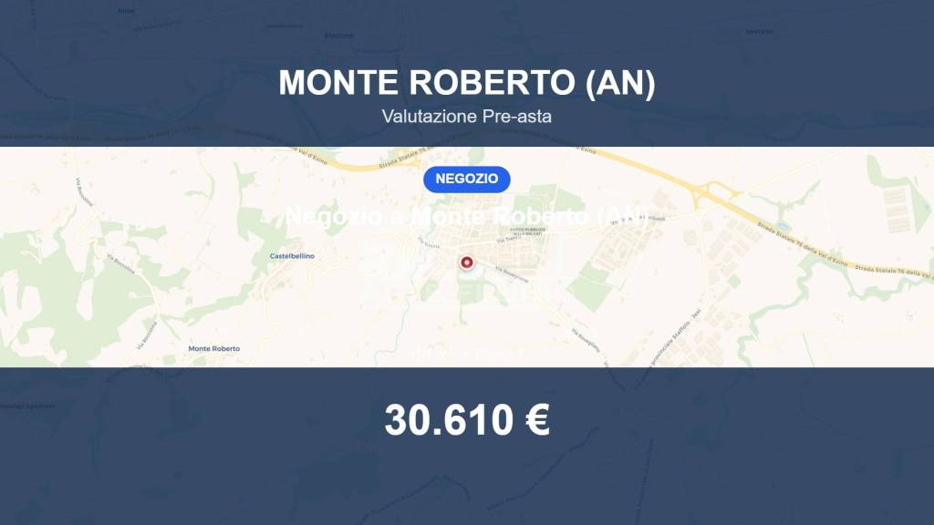 negozio in vendita a Monte Roberto in zona Pianello Vallesina