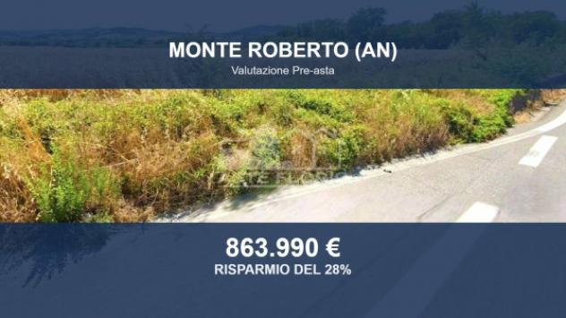 terreno agricolo in vendita a Monte Roberto in zona Sant'Apollinare
