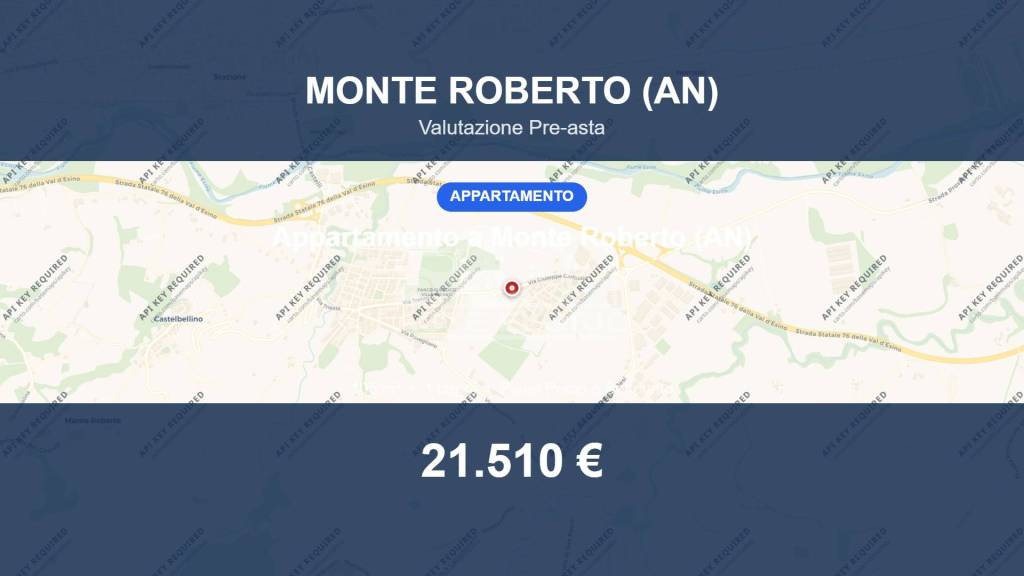 appartamento in vendita a Monte Roberto in zona Pianello Vallesina