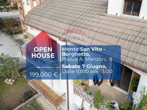 appartamento in vendita a Monte San Vito in zona Borghetto