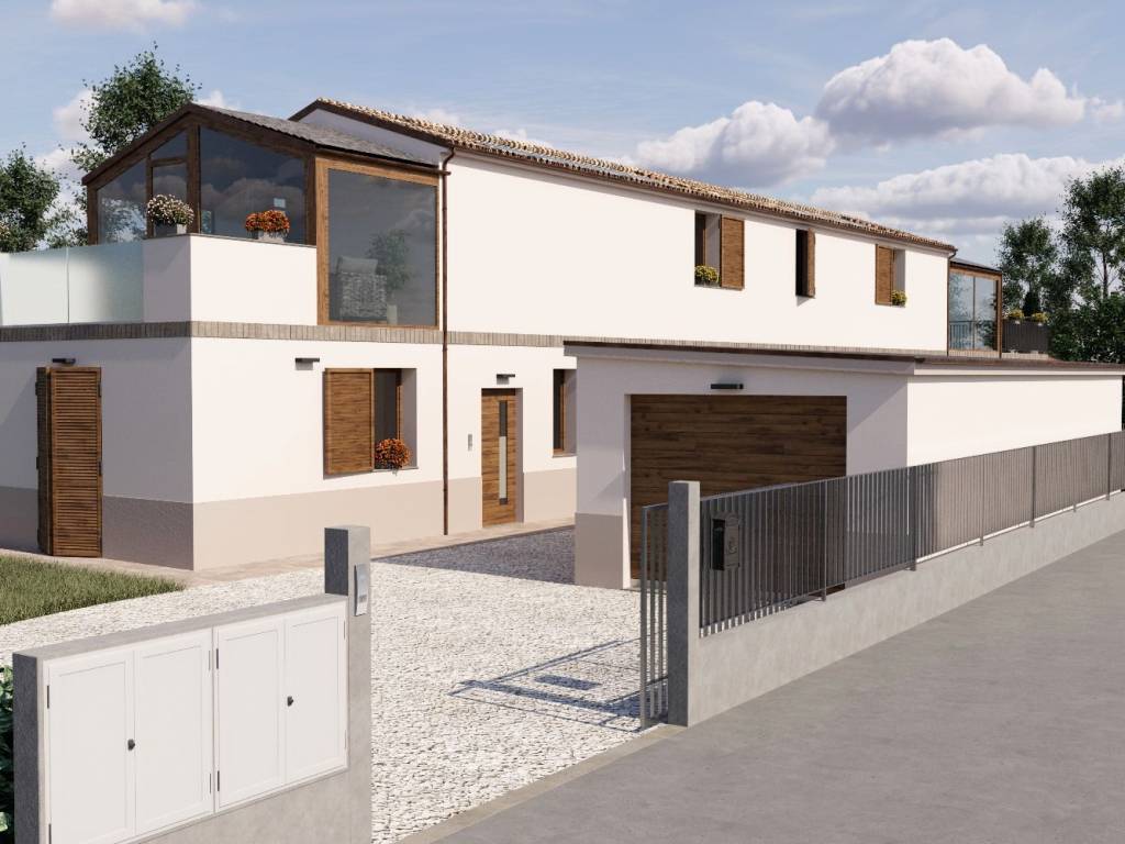 casa indipendente in vendita a Monte San Vito in zona Borghetto