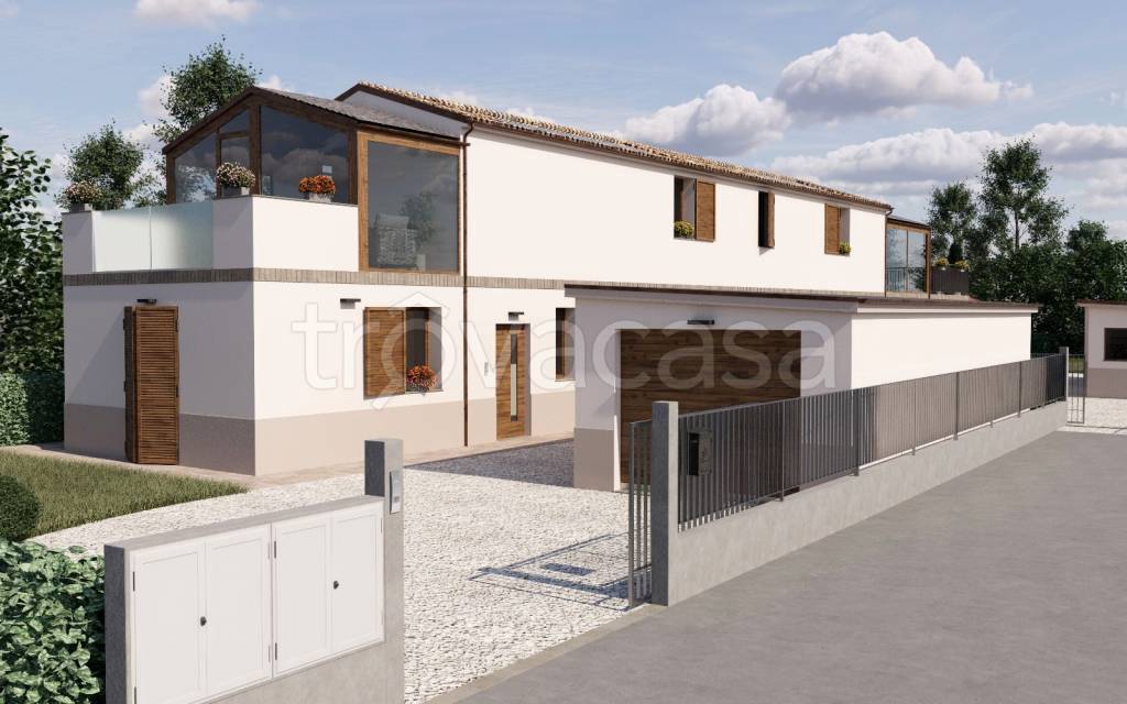 casa indipendente in vendita a Monte San Vito in zona Borghetto