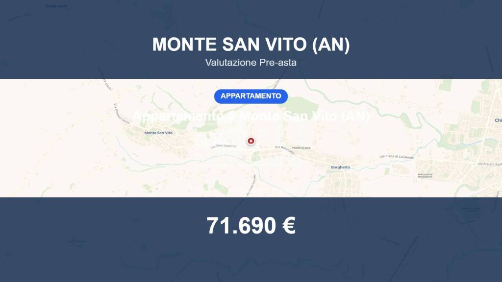 appartamento in vendita a Monte San Vito