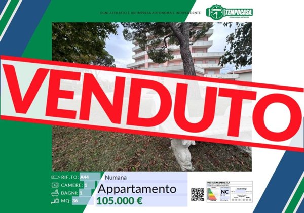 appartamento in vendita a Numana in zona Marcelli