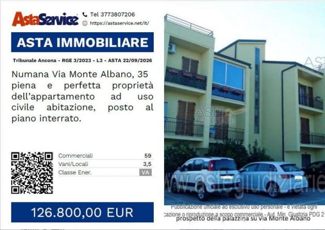 appartamento in vendita a Numana