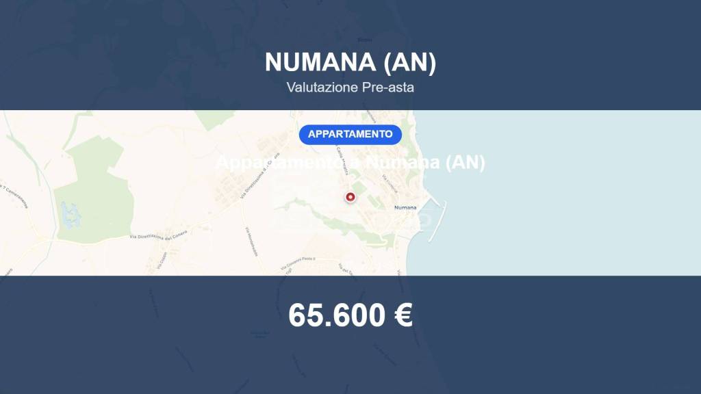 appartamento in vendita a Numana in zona Taunus