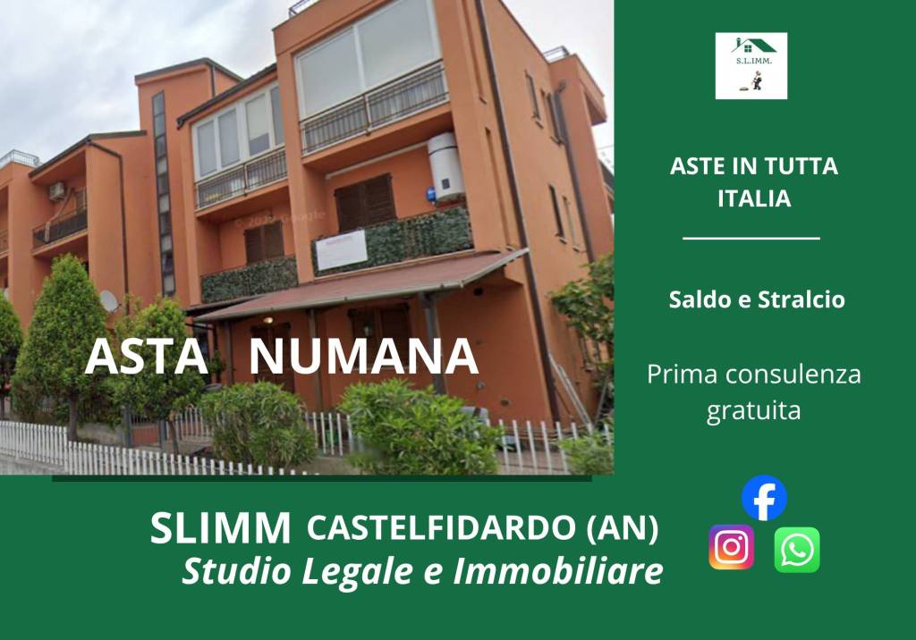 appartamento in vendita a Numana in zona Taunus