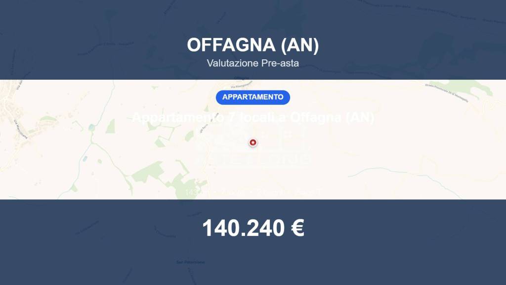 appartamento in vendita ad Offagna