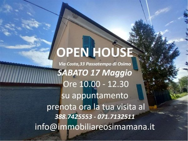 casa indipendente in vendita ad Osimo in zona Passatempo