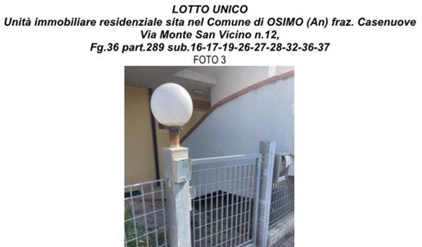 appartamento in vendita ad Osimo