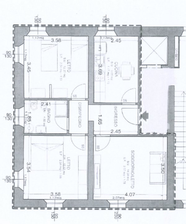 appartamento in vendita ad Osimo in zona San Sabino