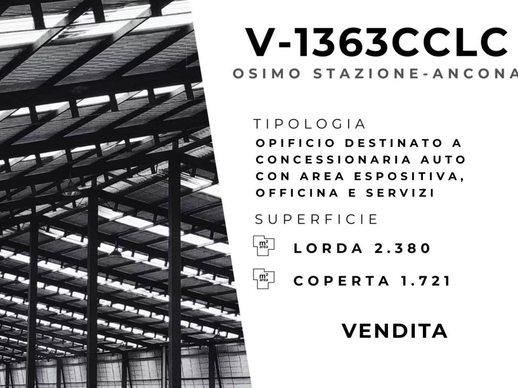 locale commerciale in vendita ad Osimo in zona Osimo Stazione
