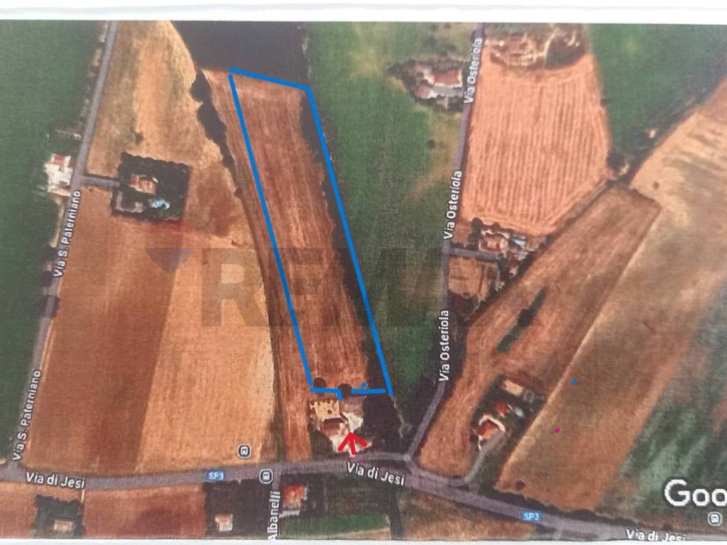 terreno agricolo in vendita ad Osimo in zona Padiglione