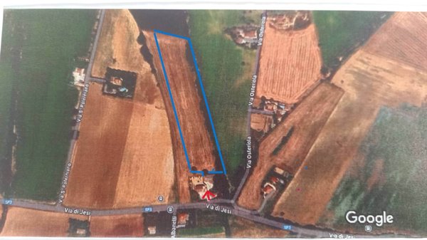 terreno agricolo in vendita ad Osimo in zona Padiglione