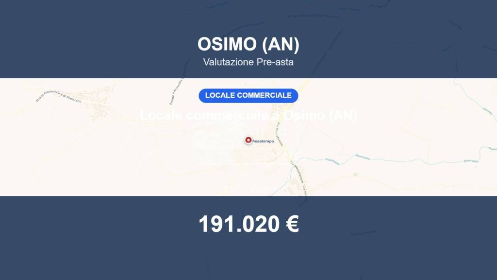 negozio in vendita ad Osimo in zona Passatempo