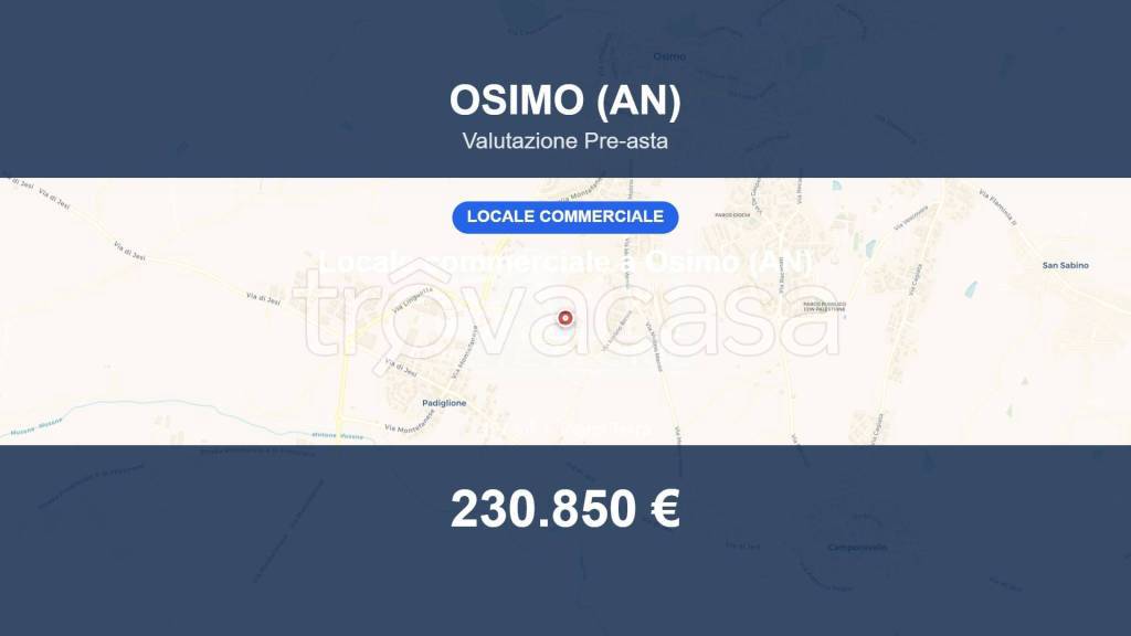 locale commerciale in vendita ad Osimo