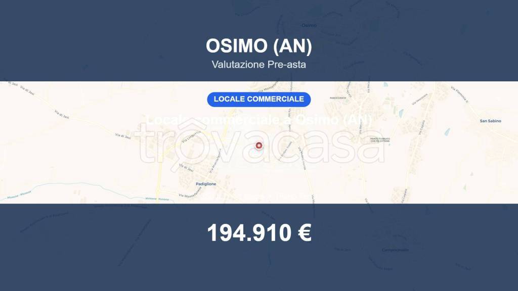locale commerciale in vendita ad Osimo