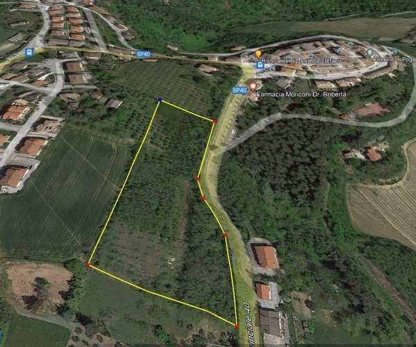terreno edificabile in vendita a Poggio San Marcello