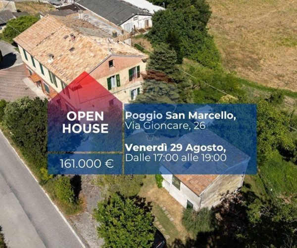 appartamento in vendita a Poggio San Marcello in zona Gioncare