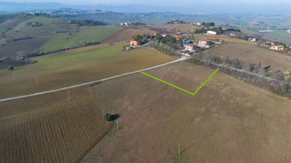 terreno agricolo in vendita a Polverigi in zona Rustico
