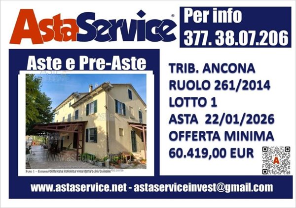 casa indipendente in vendita a San Marcello