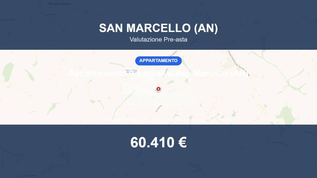 appartamento in vendita a San Marcello