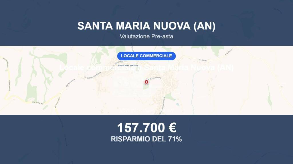 negozio in vendita a Santa Maria Nuova in zona Collina