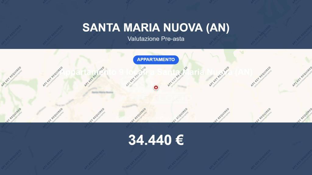 appartamento in vendita a Santa Maria Nuova in zona Collina