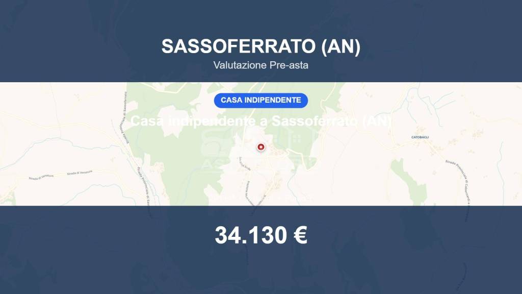 casa indipendente in vendita a Sassoferrato in zona Monterosso