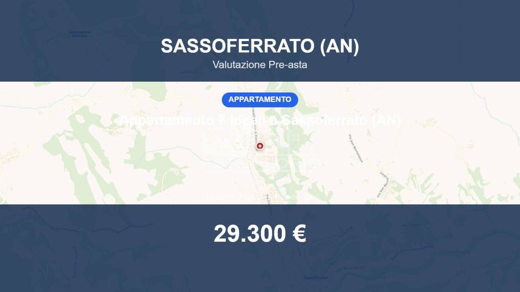 appartamento in vendita a Sassoferrato in zona Piano di Frassineta